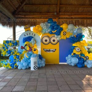 Joyful Minion Birthday Decorations in Miami image 2