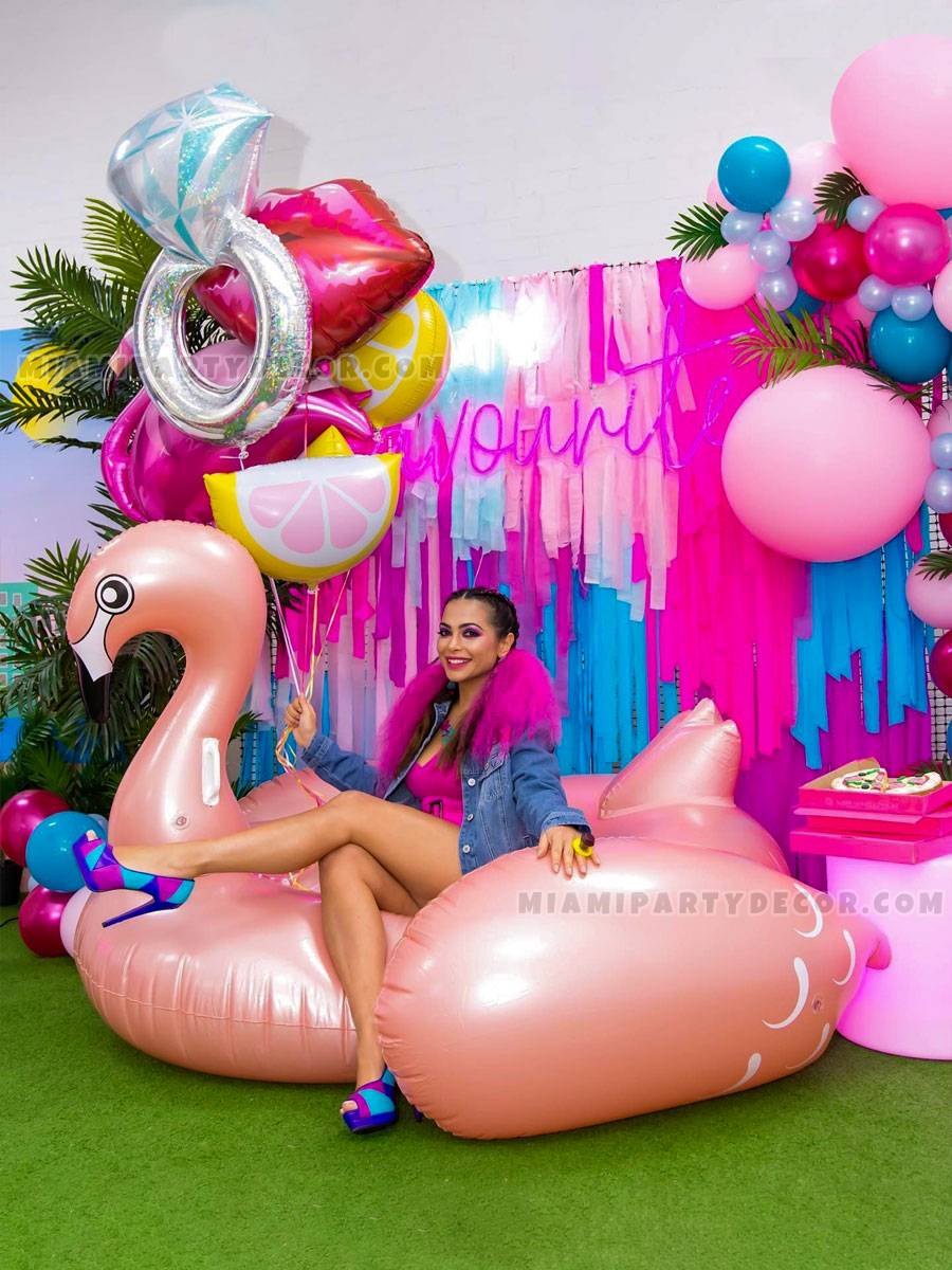 Miami Vice Theme Party – G Backdrop in Miami image 1