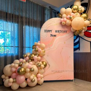 Party Pop Set – Birthday Backdrop in Miami image 1